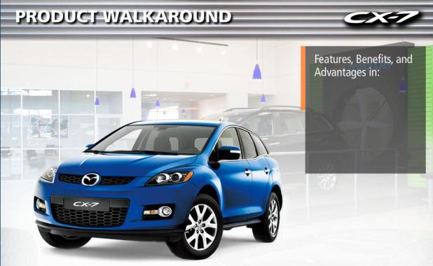 Mazda CX-7 Screen