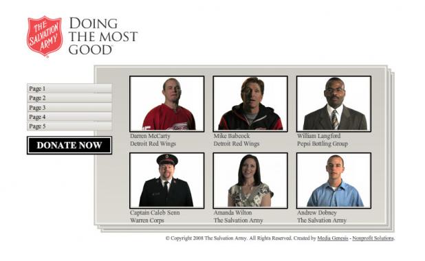 Salvation Army Ambassadorr Videos