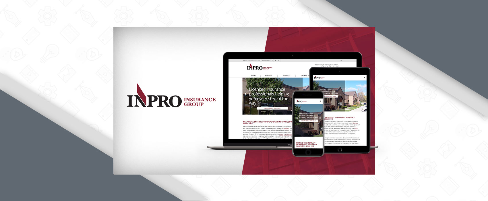 Inpro Insurance Group: Website & Print Materials - Media Genesis